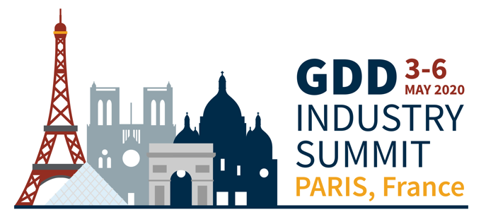 GDD Industry Summit | Paris, France | 3-6 May 2020
